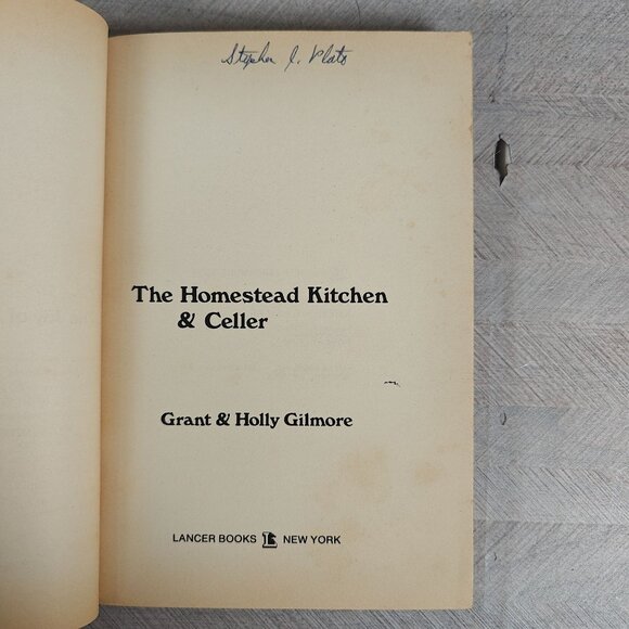 The Homestead Kitchen & Cellar Guide Vintage Cookbook Self Sufficiency - Picture 4 of 9